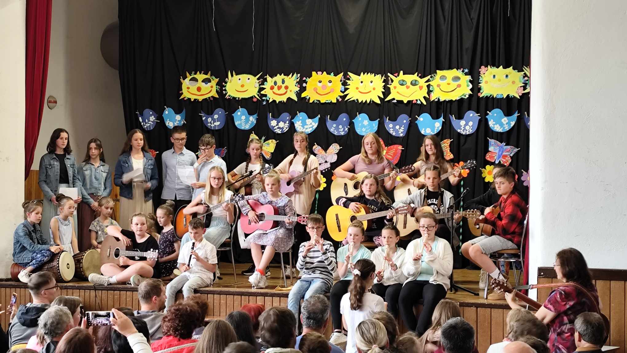 Jarní vystoupení žáků